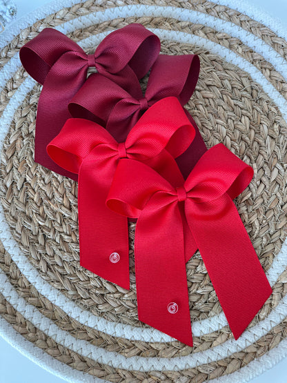 Rebecca Tail Bow - Pigtail hair Bow