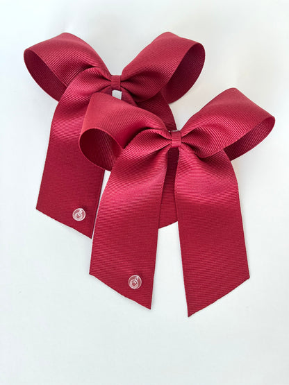 Rebecca Tail Bow - Pigtail hair Bow