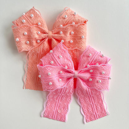 Lace Maddie Bow