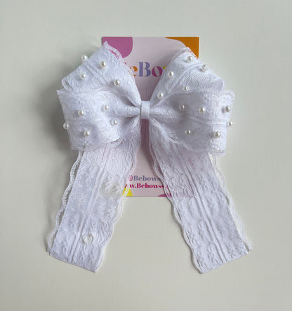 Lace Maddie Bow