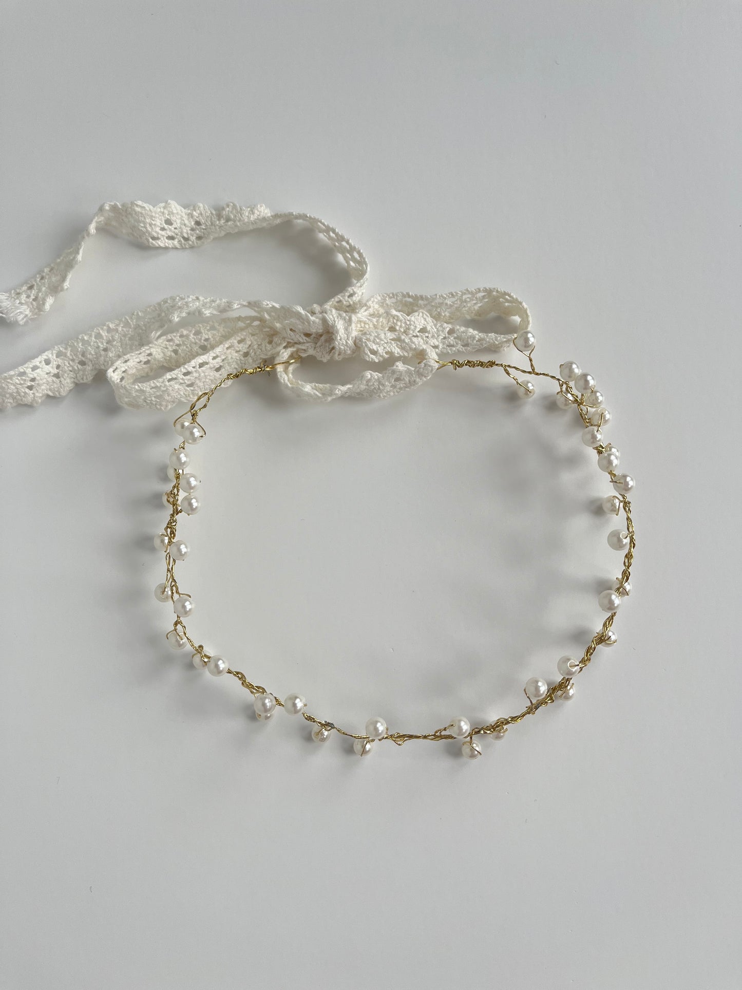 Pearl Crown Headband