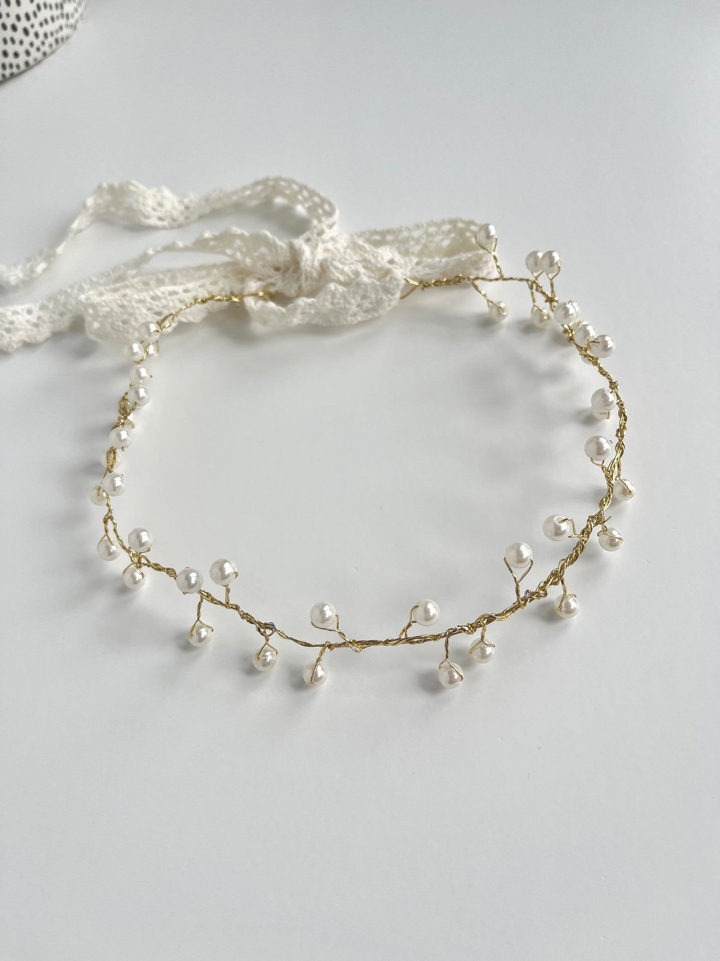 Pearl Crown Headband