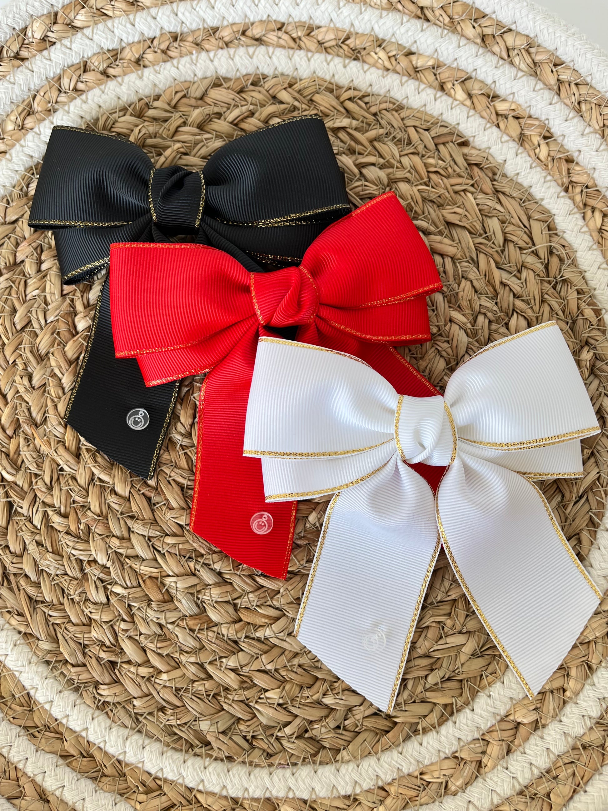 christmas hair bows