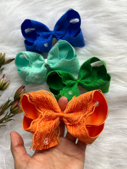 Amanda Lace baby Bow