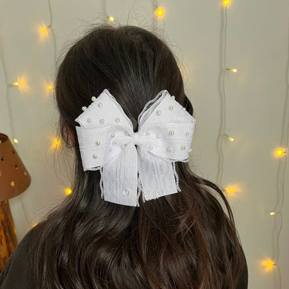 Lace Maddie Bow