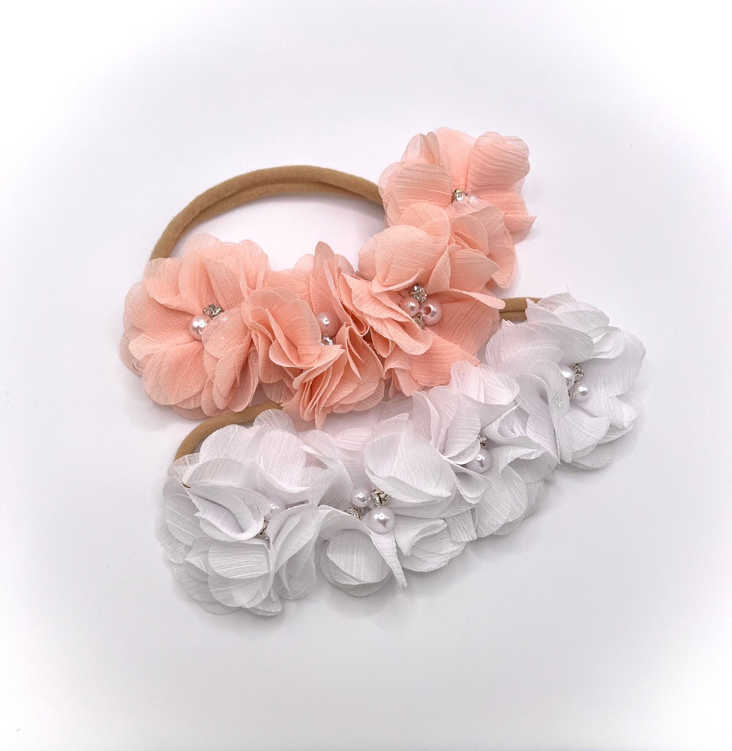 Flower Headband Pearls