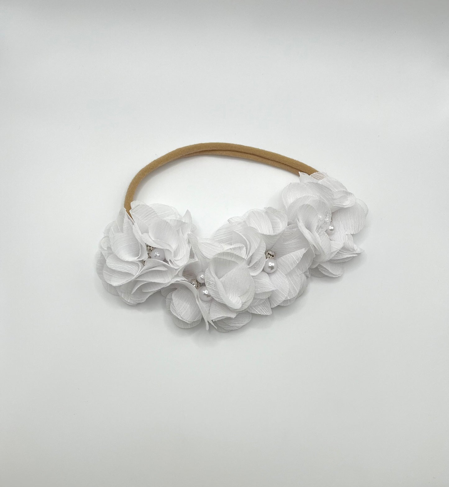 Flower Headband Pearls