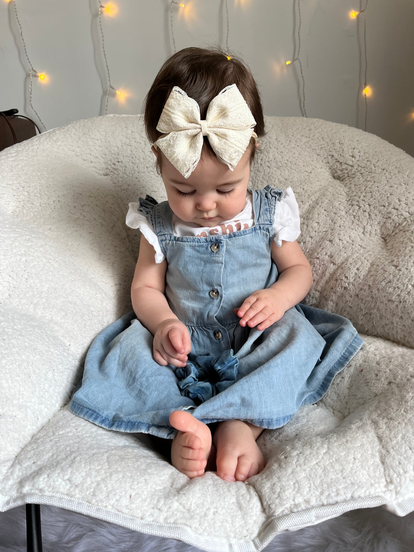 Julietta Lace baby Bow