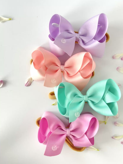 Ribbon baby bows