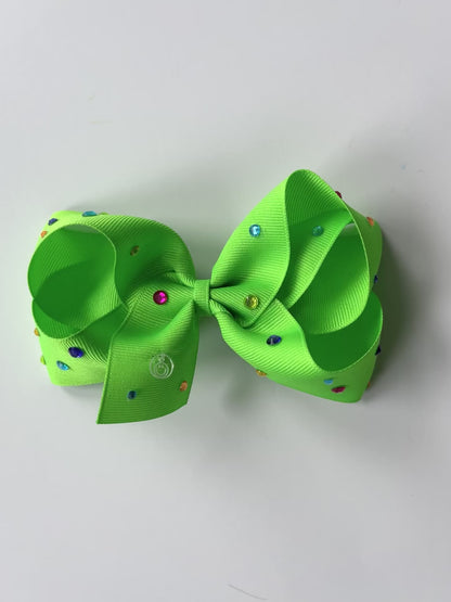 Amanda rhinestones single Bow colorful