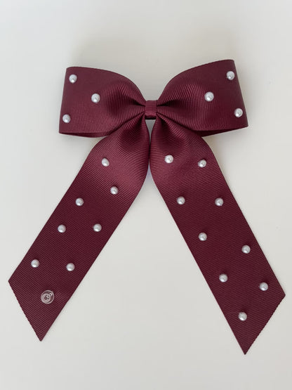 Madison Pearl Hair Bow