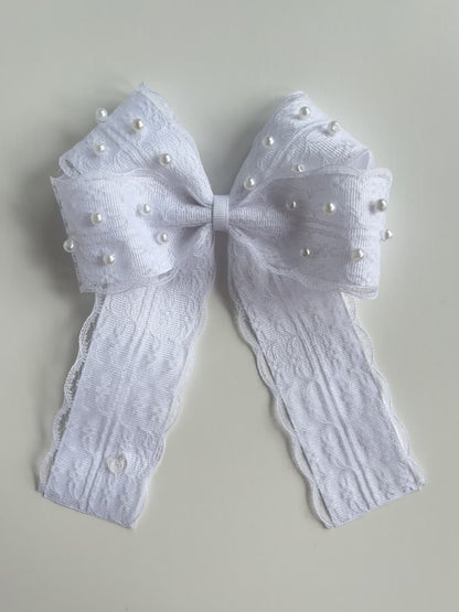 Lace Maddie Bow